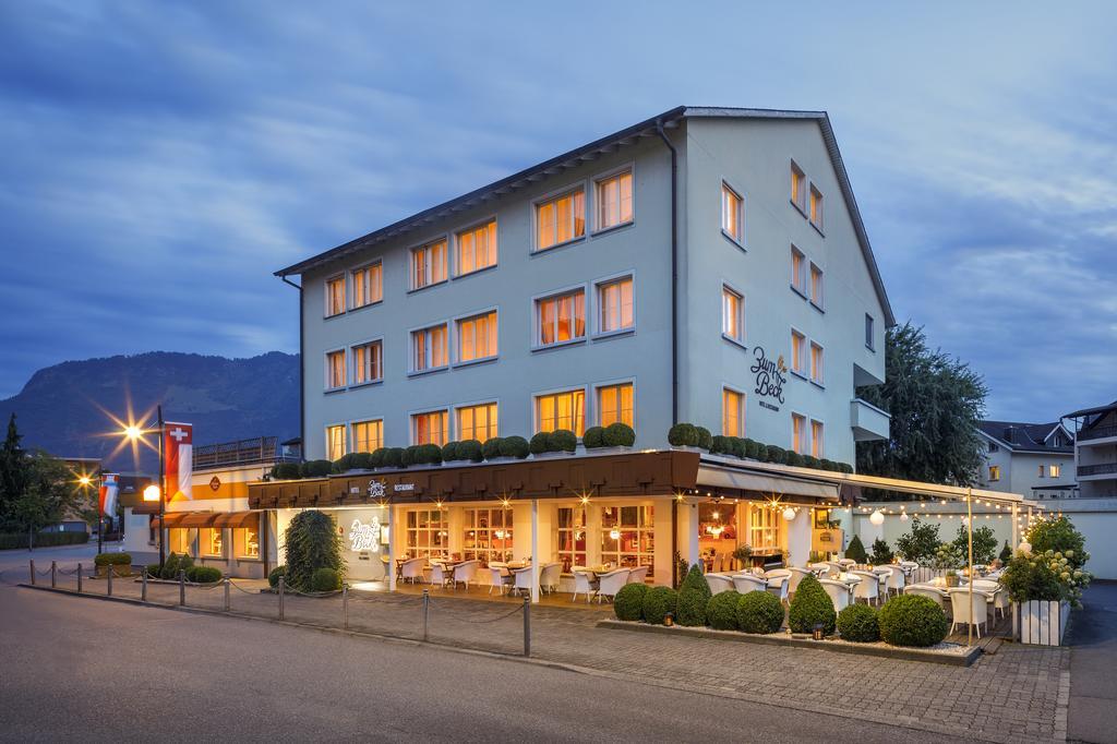 Hotel & Restaurant Zum Beck Stansstad Buitenkant foto